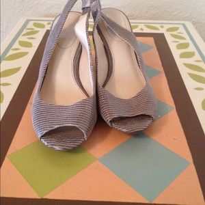 Calvin Klein  Courtney open toe heels